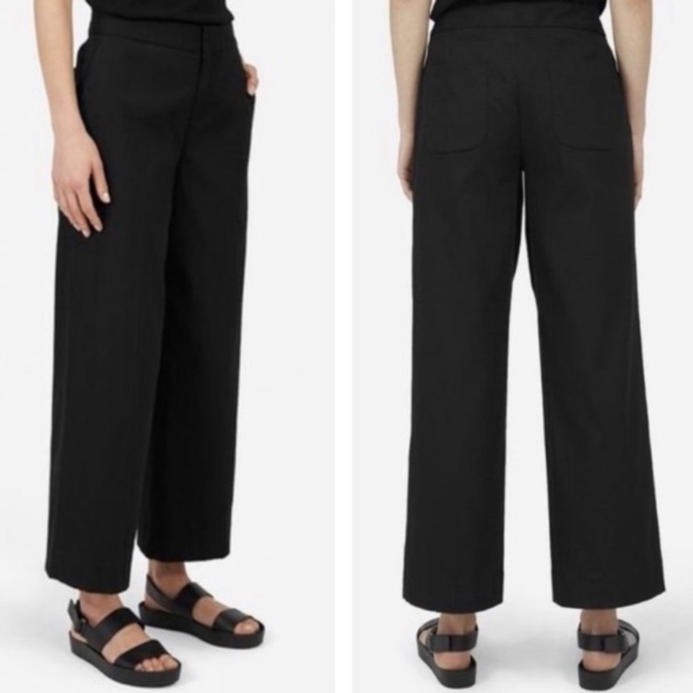 Everlane The Wide Leg Structure Pant - Picture 12 of 15